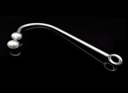 Stainless steel Fetish Gimp Bondage Hook Rope DOUBLE BALL MODEL New Anal Plug Other Sex Toy A1024738586