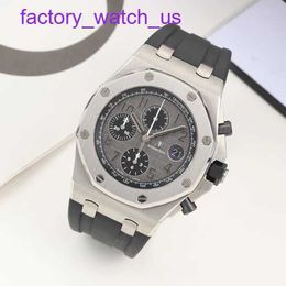 Iconic AP Wrist Watch Royal Oak Offshore Series Elephant Grey Automatic Mechanical Mens Watch 26470ST.OO.A104CR.01
