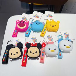 Cartoon and Anime Animal Series: Little Bear, Mouse, Duck, Pine Pine Toy Bag, Keychain, Cute and Creative Bookbag, Hanging Jewellery