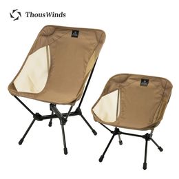 Thous Winds Adult/Child Ultralight Outdoor Camping Chair Relaxing Chair Hiking Fishing Chair with Storage Bag Camp Gear Supplies 240412