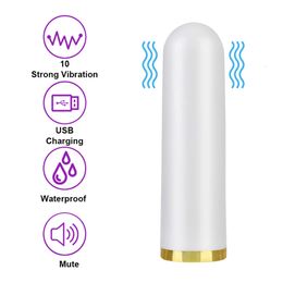 Nipple Clitoris Stimulator 10 Frequency Mini Powerful Bullet Vibrator G-spot Female Masturbator sexy Toys For Women