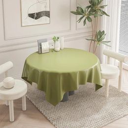 Table Cloth Cream Lambskin Tablecloth White Internet Red Restaurant Coffee Water And Oil Proof Wash Free