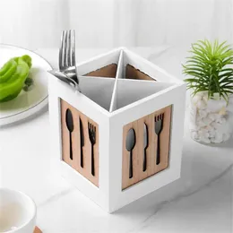 Storage Bottles Kitchen Tableware Device Spoon Chopsticks Basket Space Saving Multifunctional Box