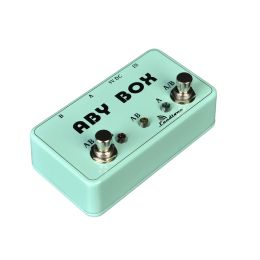 Cables Upgraded LANDTONE ABY Seletor Combiner Foots AB Box Pedal Guitar True Bypass Pedal Free Shipping