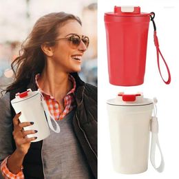 Mugs Stainless Steel Vacuum Insulated Cup Durable Coffee Beater With Lid Easy To Wash Portable Multifunctional Mug Kitchen Accessory