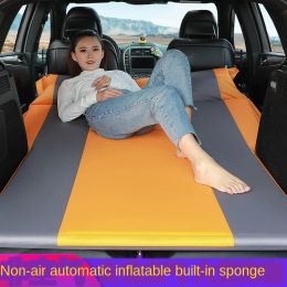 Pads Iatable Car Mattress Offroad Vehicle Suv Trunk Travel Bed Automatic Air Cushion Car Sex Sleeping Mat Outdoor Camping Pad