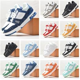 Designer Sneaker Scasual for Men Running Trainer Outdoor Trainers Shoe High Quality Platform Shoes Calfskin Leather Abloh Overlays ewt2