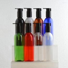 Storage Bottles 30pcs 250ml Empty High Quality Black Plastic Bottle Pump Liquid Soap Shower Gel Shampoo Travel Cosmetic Packaging