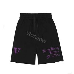 2024 Designer da uomo Short v logo amici stampa stampa magliette grandi v uomini donne pantaloni corti in stile hip hop pantaloni corti tees size s-xl