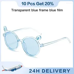 Sunglasses Uv Protection Durable And Long-lasting Functional Colorful Cartoon Round Frame Riding Glasses