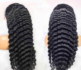 4x4 5x5 Lace Closure Human Hair WigsTransparent Swiss Lacefront Wigs180 Density 13x4 13x6 Deep Wave Hd Lace Frontal Wig6826319