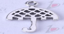 DIY Retro Silverbronze Umbrella Pendant Fit Bracelets or Necklace Charms alloy Jewellery 400pcslot 332855931584939431