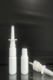 1000 pcs 10ml White Empty Plastic Nasal Spray Bottle 10ml Nasal Container9402224