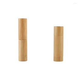 Storage Bottles 20pcs Classical Empty Lipstick Packaging Container Lip Beauty Tool Makeup Bamboo Wooden Tubes