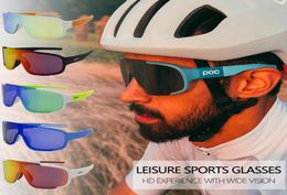 READY STOCKMen039s UV400 Cycling Riding Sunglasses Polarised Glasses POC Crave 2 LENSES7988271