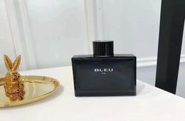 Bleu De Perfume 100ml EDP spray good smell long time Lasting Blue Man Cologne Spray fast ship8978306