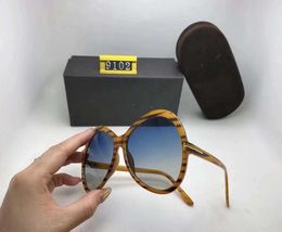 New Butterfly Sunglasses Man Woman Eyewear toms Fashion Designer rounds Sun Glasses UV400 fords Lenses Trend Sunglasses 9102 With 2726916