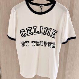 Spring/summer Niche Design Trendy Brand Letter Printed T-shirt Simple Versatile Classic Pattern Top