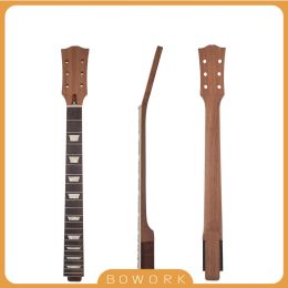 Cables Selected GB LP Style Guitar Neck Nut Frets MOP Mahogany Rosewood Fretboard Fingerboard DIY Guitar Parts Replacement Accessories