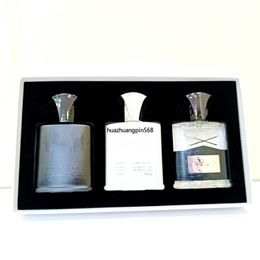 Top brand Perfume 3pcs Set 30ml 4pcs set Fragrance Eau De Parfum Long Lasting Smell EDP Men Woman Cologne Spray Women Intense Fragrance fast shipping
