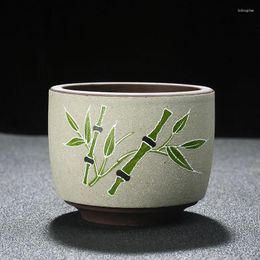 Cups Saucers Ceramic Master Cup Single Purple Sand Tea Set Teacup