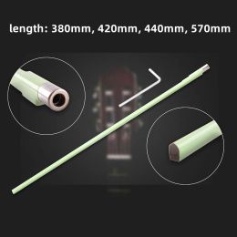 Cables Gear & Builder Guitar Truss Rod 380mm/14.9in 420mm/16.5in 440mm/17.3in 570mm/22.4in Dual Acting Green With Wrench