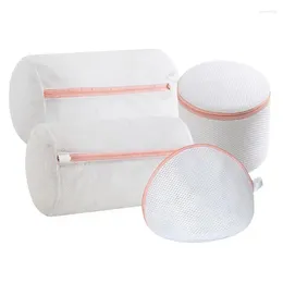 Laundry Bags Mesh Bag Polyester Wash Coarse Net Washing Machine Washable Basket For Blouse Bra Underwear