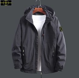 Designer Outerwear Coats Jackets Stones Jacket Long Sleeve Zipper Badges Men Company Casual Coat Mens Shirts Coats cp z9qda