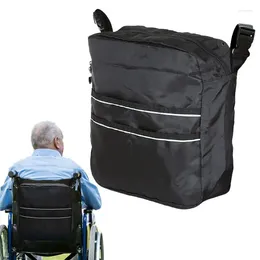 Storage Bags Wheelchair Bag Shopping Mobility Handle Scooter Walker Frame Hand Portable Pocket Back For Men Women