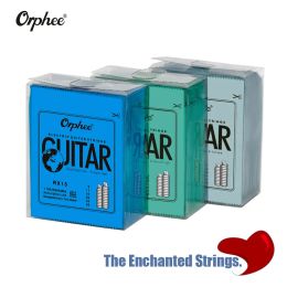 Guitar 5/10 Set Orphee Electric Guitar String RX15 RX17 RX19 Super light Nickel Plated Steel High Quality Electric Guitar Strings