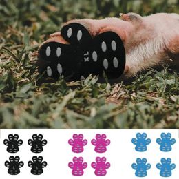 Dog Apparel 4pcs/set Dustproof Dogs Anti-slip Traction Pads Sticker Self-Adhesive Skidproof Protectors Pad Wear-resistant