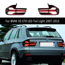 Car Styling Brake Reverse Parking Running Light Streamer Turn Signal Rear Lamp For BMW X5 E70 LED Tail Light 07-13 Taillight Assembly