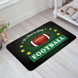 Carpets Gymnasium Soccer Balls Football Design Kitchen Doormat Bedroom Bath Floor Carpet House Hold Door Mat Area Rugs Home Decor