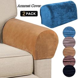 Chair Covers 2PCS Removable Sofa Arm Protectors Armrest Towel Slipcovers Hand Dust Cover Anti-dirty Washable Modern