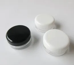 Storage Bottles Wholesale Promotion 500 Pcs 3G Plastic Cream Jars Empty 3 G Cosmetic 3ml Sample Container