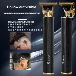 Trimmers Clipper Hair Cutting Machine Trimmer for Haircut for Men Barber Shop Professional TShaped Razor Electric Mower Cordless Surker