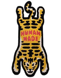 Home Furnishings 20AW HUMAN MADE Tiger Carpet Cashmere Soft Thick Coffee table Door Floor Mat Parlor Hall Corridor Trendy Handmade1484742