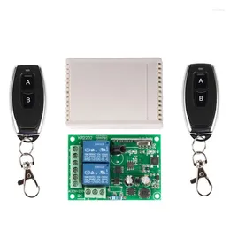 Remote Controlers 433 Mhz Control Switch For Light Door Garage Universal AC 85V - 250V 110V 220V 2CH Relay Receiver