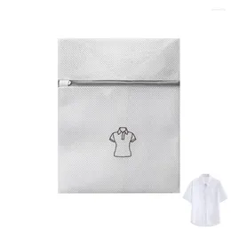 Laundry Bags Wash Bag For Delicates Washing Machine With Zipper Delicate Net Travel Shoes Bra Pants Coat Sock