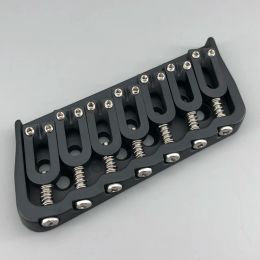 Pegs 7 Strings Multiscale Guitar Bridge Guitar Accessories Black