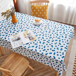 Table Cloth 1380007 Chinese-style Household Waterproof Oil-proof PVC Tablecloth Embroidered