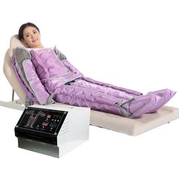 Slimming Machine Far Infrared Detox Slimming Massage Air Pressure Lymphatic Drainage Machines Purple 200Mmhg 44 Air Chamber588