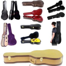 Pegs Folk acoustic guitar case personality men and women 40/41 inch thick waterproof shockproof classical guitar bag 38/39 inch box