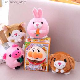 Stuffed Plush Animals 9 Cartoon Jumping Ball USB Learning Dialogue And Singing Electric Plush Dolls Give Children Cute Gifts L47