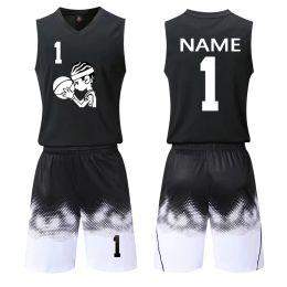 Shorts Top Quality Kids Child Youth Basketball Jerseys Uniforms College Mens Basketbal Shirts Shorts Set Sports Clothes Customised Prin