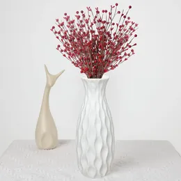 Vases White Ceramic Vase - Simple Modern Home Decoration Suitable For Bedroom Living Room Kitchen