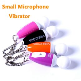 Women Mini AV Vibrator Microphone G-spot Massager Waterproof Dual Vibration sexy Toys for Adult Product 4 Color
