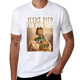 Men's Tank Tops Jesus Died For Our Tins T-shirt Boys Animal Print Aesthetic Clothing Summer Top Mens Clothes