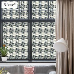 Window Stickers DICOR 200cm Creative Stained Decorative Film For Living Room Modern Fashion Classic Series BLT2273