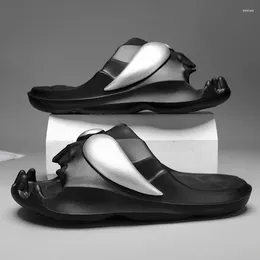 Slippers EVA For Men And Women Couples Are Comfortable To Wear At Home Out Trendy Lightweight Non-slip Flip-flops
